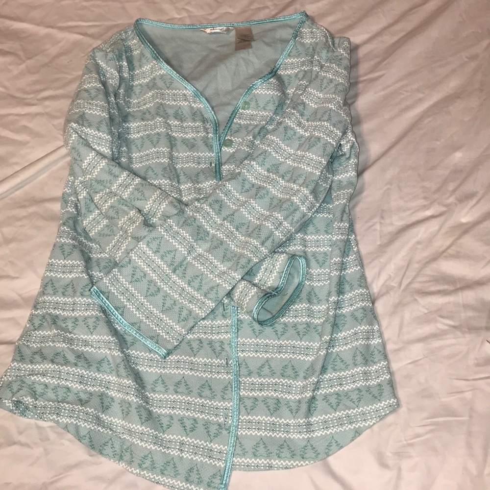 blue tribal pjs